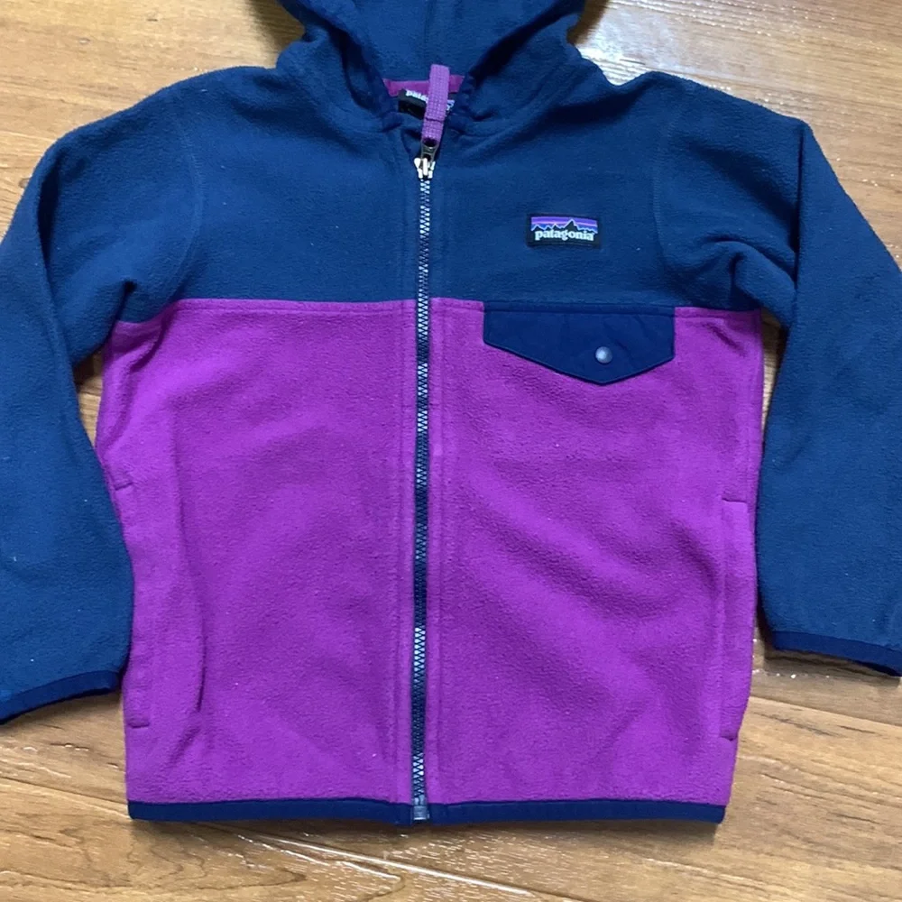 Patagonia Kids Zip-Up Fleece Hoodie